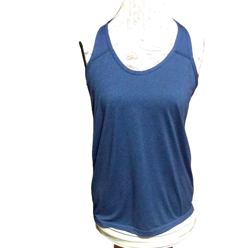 Xersion Blue Athletic Tank Top Size S